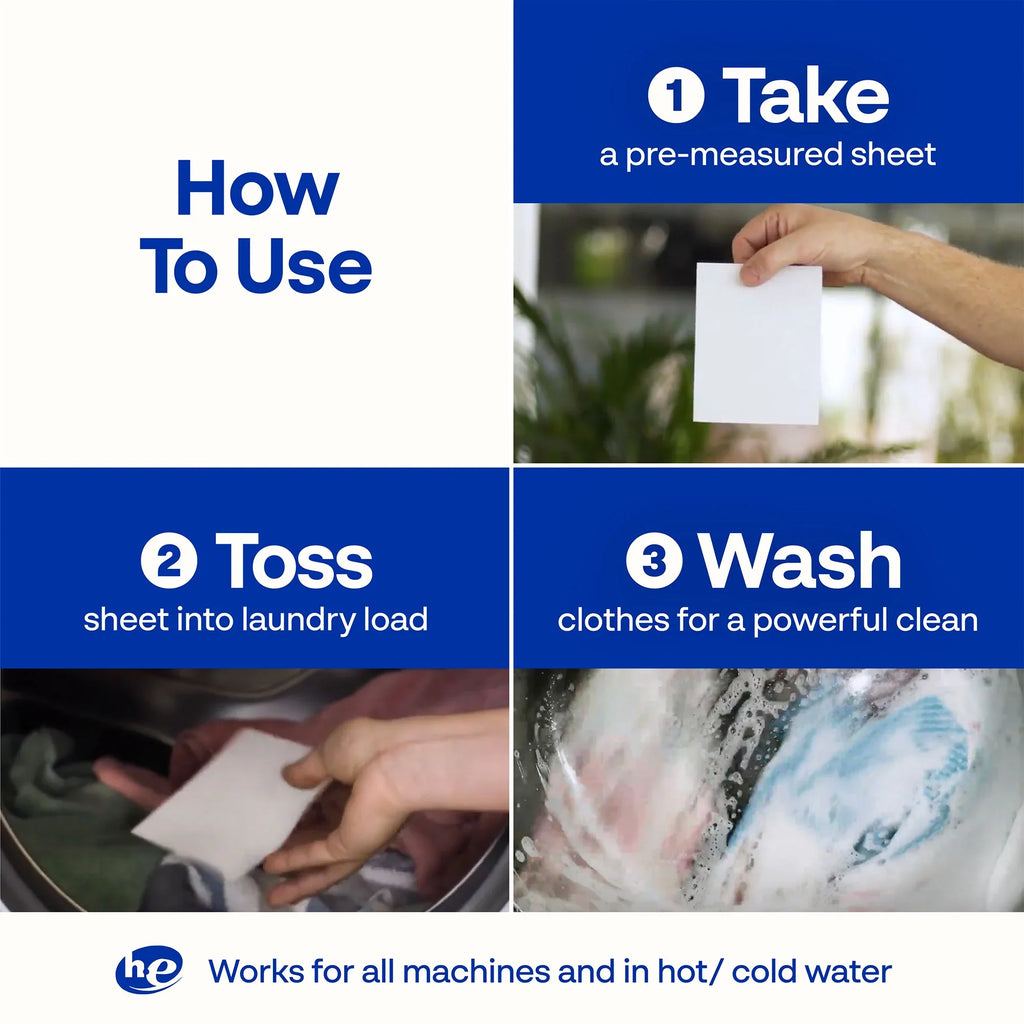 Laundry Sheet Bundle - 12 Pack