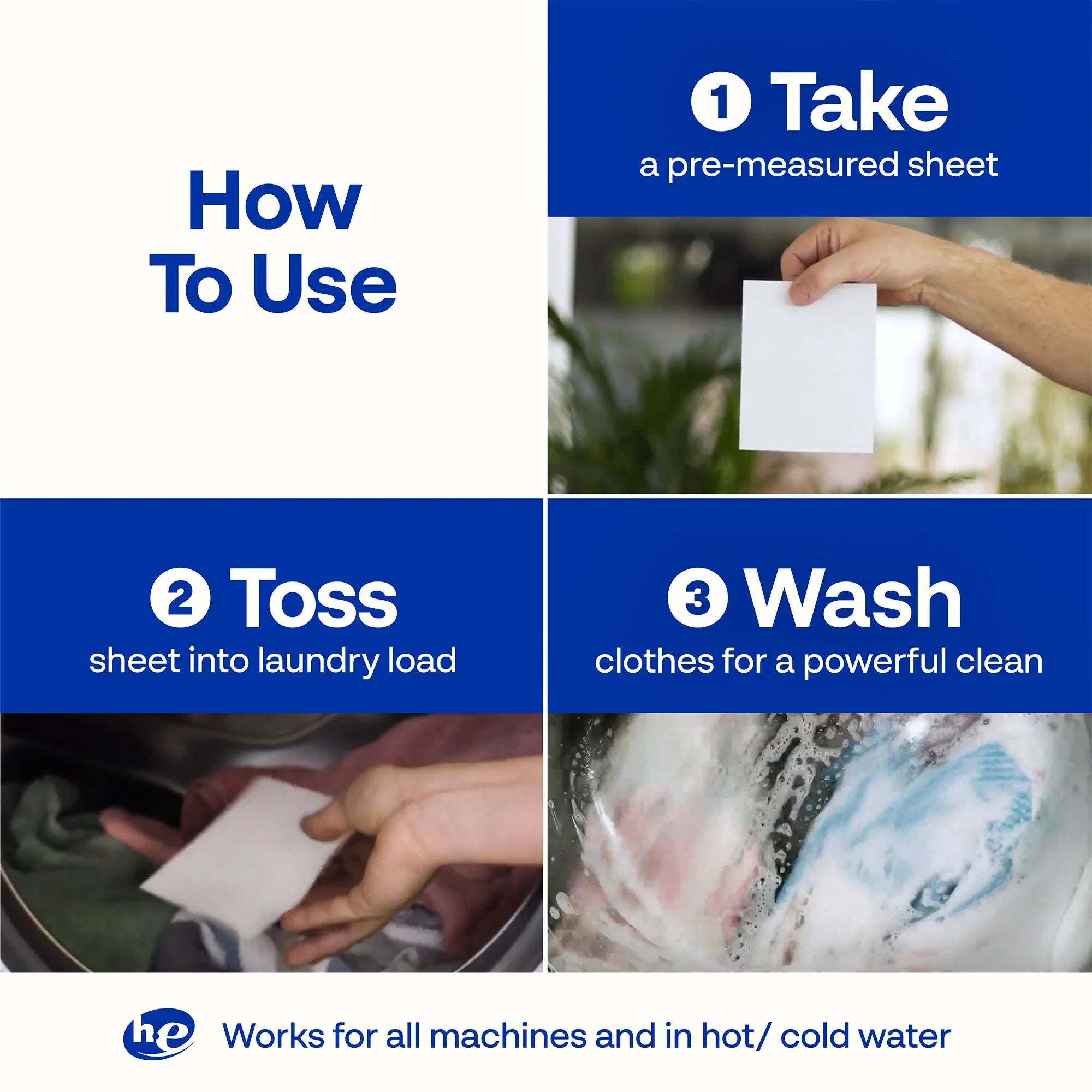 Laundry Sheet Bundle - 12 Pack